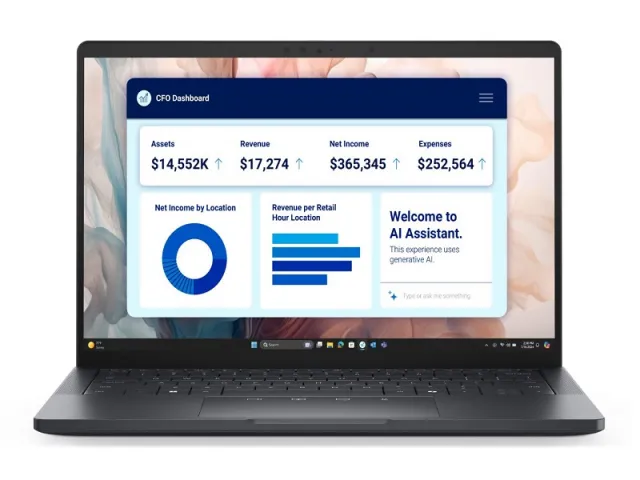 Notebook DELL Pro 14 Premium PA14250 Dark Gray (14.0'' WUXGA Intel Core Ultra 7 268V 32GB LPDDR5X 1.0TB SSD Inte Arc Graphics Backlit Win11Pro 1.14kg)