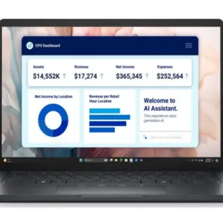 Notebook DELL Pro 13 Premium Dark Gray (13.3'' WUXGA Intel Core Ultra 7 268V 32GB LPDDR5X 1.0TB SSD Inte Arc Graphics Fingerprint Backlit Win11Pro 1.07kg)