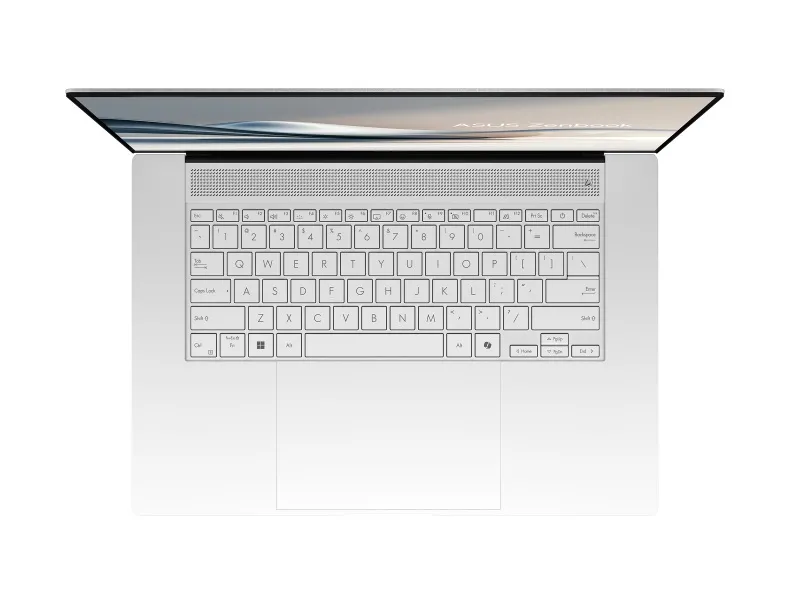 Notebook ASUS ZenBook S 16 OLED UM5606WA-RK220W Scandinavian White (16.0" OLED 2.8K 2880x1800 AMD Ryzen AI 9 HX 370 32Gb LPDDR5X 1.0TB AMD Radeon 880M Graphics Backlit Win11 1.5kg) - Image 2
