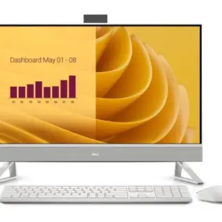 Monobloc Dell AIO EC27250 Alb (27" FHD WVA Intel Core 7 150U 32GB DDR5 2.0TB SSD Intel Graphics Wireless KB&MS Win11Pro)