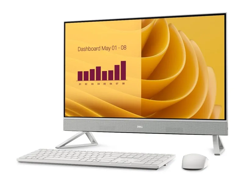 Monobloc Dell AIO EC27250 Alb (27" FHD WVA Intel Core 7 150U 32GB DDR5 2.0TB SSD Intel Graphics Wireless KB&MS Win11Pro) - Image 3