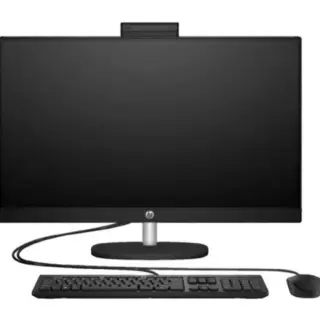 Laptop Monoblock HP AiO 24-cr1007ci A16KSEA Negru intens (23.8" FHD IPS Intel Core Ultra 5 125U 16GB DDR5 SSD 512GB Grafică Intel USB KB&MS DOS)
