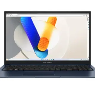 Notebook ASUS Vivobook 15 X1504VA Albastru Silențios (15.6" IPS FHD Intel Core i7-1355U 16Gb 512Gb Tastatură Iluminată Intel Iris Xe Fără Sistem de Operare 1.7kg)