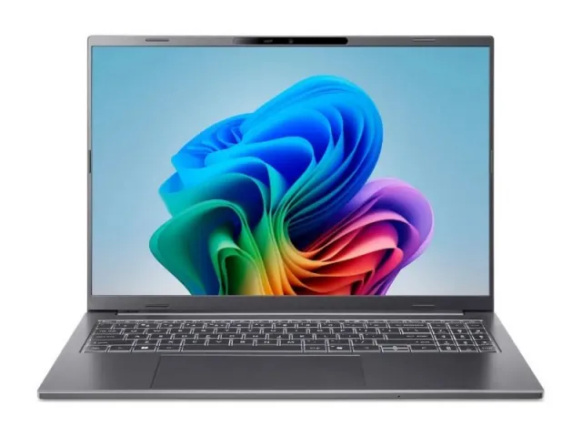 Notebook ACER Aspire 16 AI OLED A16-61M NX.JS3EU.009 Gri Oțel (16" OLED WUXGA AMD Ryzen AI 5 330 16Gb SSD 1TB AMD Radeon Graphics Backlit Linux 1.55kg)