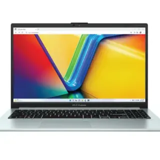 Notebook ASUS Vivobook Go 15 E1504FA Verde Gri (15.6" IPS FHD 1920x1080 AMD Ryzen 5 7520U 16Gb LPDDR5 SSD 512GB NVMe AMD Radeon Grafică Iluminată Fără sistem de operare 1.63kg)