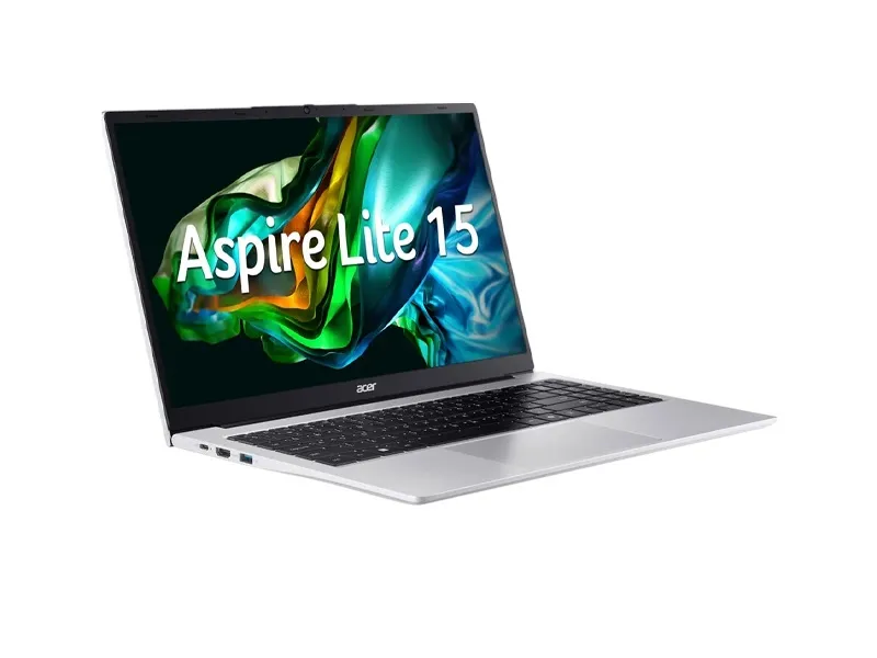 Laptop ACER Aspire Lite 15 AL15-41P Argintiu NX.J98EU.002 (15.6" IPS FHD AMD Ryzen 7 5700U 16Gb SSD 512GB Grafică AMD Radeon Linux 1.7kg) - Image 2