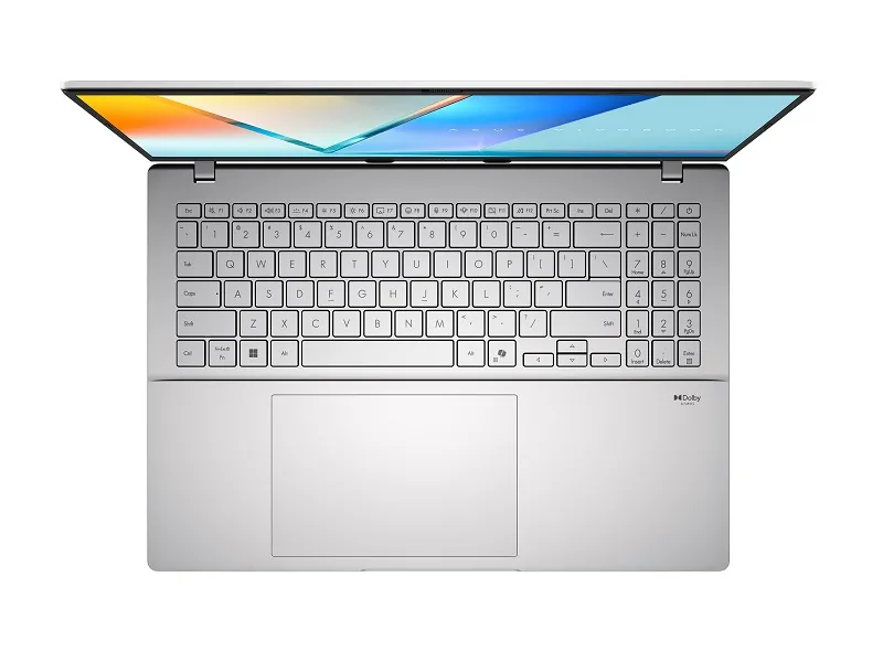 Notebook ASUS VivoBook S 16 M3607HA Silver (16.0" IPS WUXGA 1920x1200 144Hz AMD Ryzen 5 220 16Gb DDR5 1.0TB SSD AMD Radeon Grafică iluminată fără sistem de operare 1.7kg) - Image 2