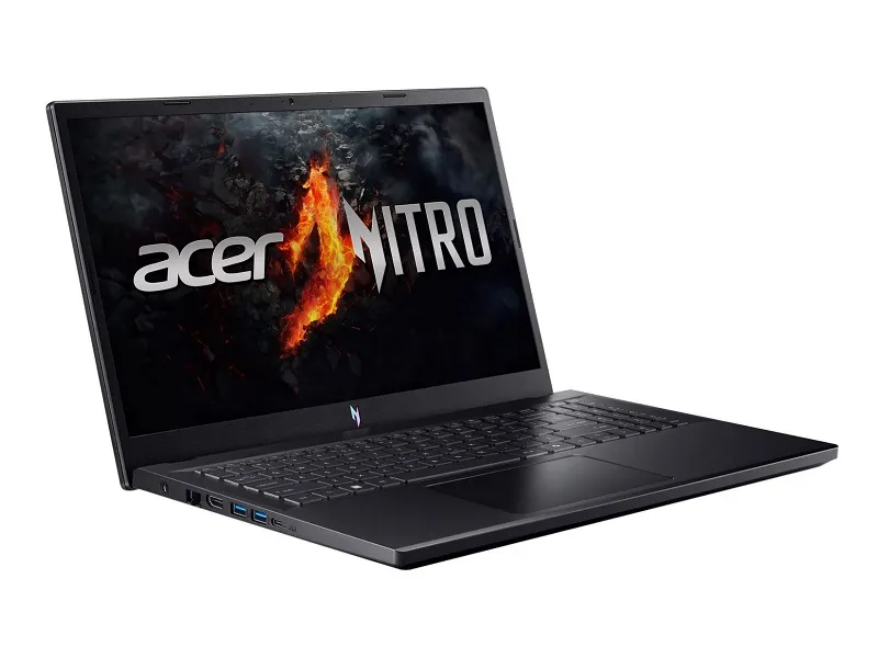Laptop ACER Nitro V 15 ANV15-41 NH.QSJEU.00F Negru Obsidian (15.6" IPS 165Hz FHD AMD Ryzen 5 6600H 16Gb DDR5 SSD 1TB GeForce RTX 2050 4GB Iluminare Linux 2.1kg) - Image 3