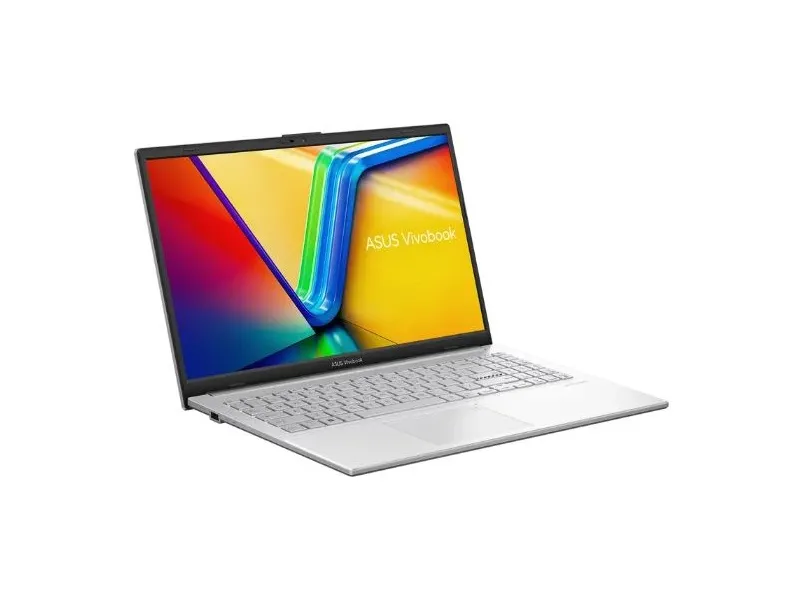 Notebook ASUS Vivobook Go 15 E1504FA Argintiu (15.6" IPS FHD 1920x1080 AMD Ryzen 5 7520U 16Gb LPDDR5 SSD 512GB NVMe Grafică AMD Radeon Iluminată Fără sistem de operare 1.63kg) - Image 2