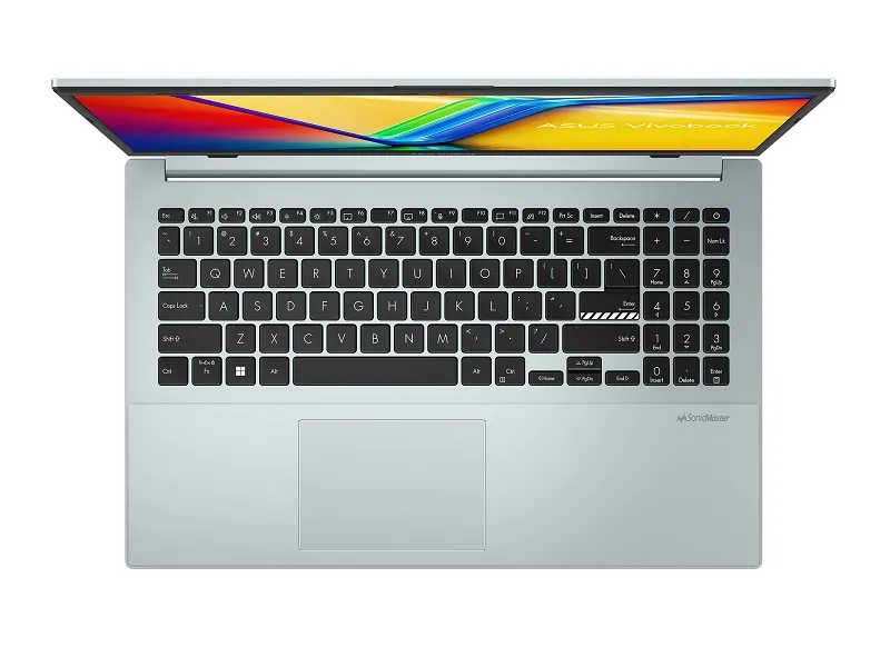 Notebook ASUS Vivobook Go 15 E1504FA Verde Gri (15.6" IPS FHD 1920x1080 AMD Ryzen 5 7520U 16Gb LPDDR5 SSD 512GB NVMe AMD Radeon Grafică Iluminată Fără sistem de operare 1.63kg) - Image 3