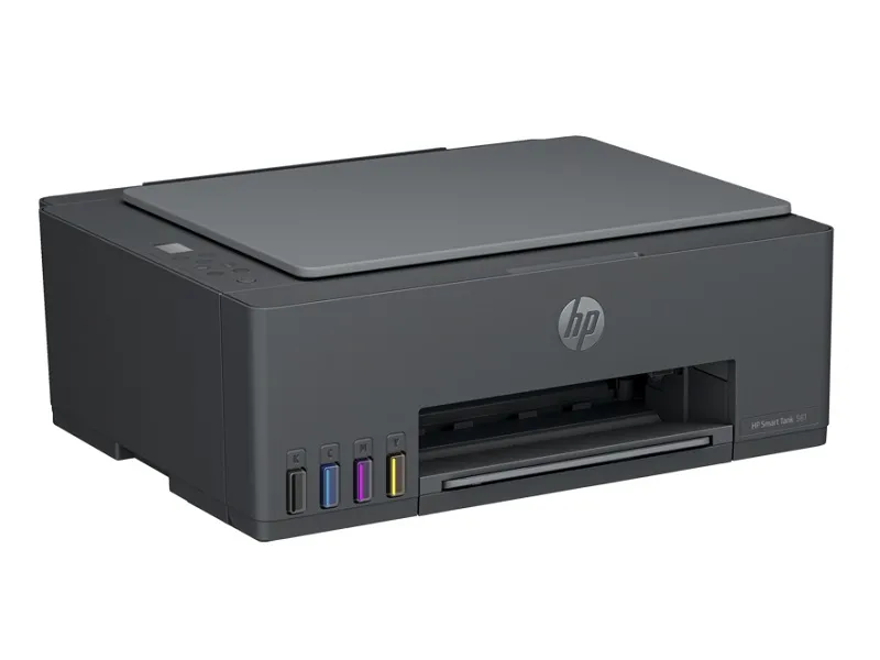Imprimantă multifuncțională HP Smart Tank 581 4A8D4A#671 Negru-Gri (afișaj LCD cu 1 linie, A4, 4800x1200, până la 12 ppm/5 ppm / până la 3000 de pagini/lună, Wi-Fi, USB 2.0) - Image 2