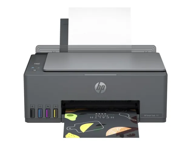 Imprimantă multifuncțională HP Smart Tank 581 4A8D4A#671 Negru-Gri (afișaj LCD cu 1 linie, A4, 4800x1200, până la 12 ppm/5 ppm / până la 3000 de pagini/lună, Wi-Fi, USB 2.0)