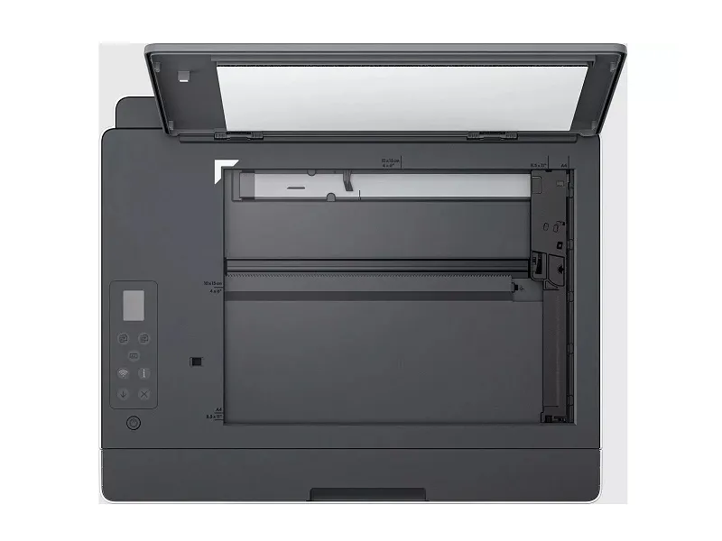 Imprimantă multifuncțională HP Smart Tank 580 1F3Y2A#671 Alb-Gri (cerneală A4 4800x1200 LCD cu 1 linie, până la 12 ppm/5 ppm / până la 3000 de pagini/lună, Wi-Fi USB 2.0) - Image 5